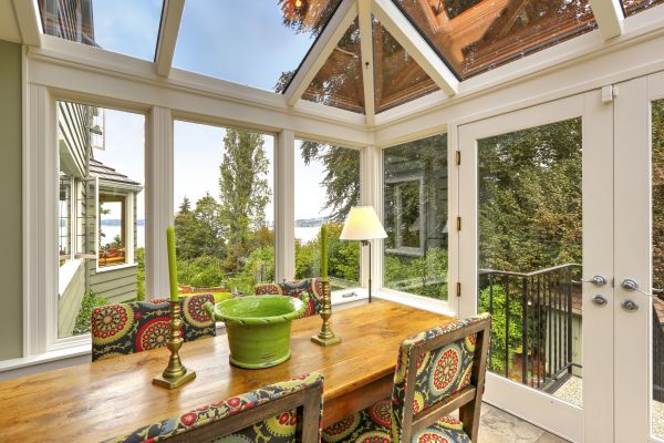 Vinyl Sunroom Installation