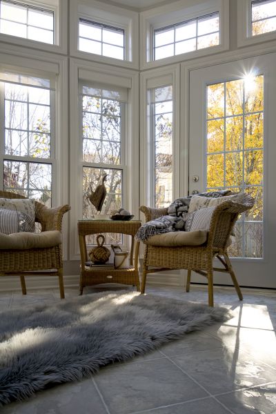 Vinyl Sunroom Building