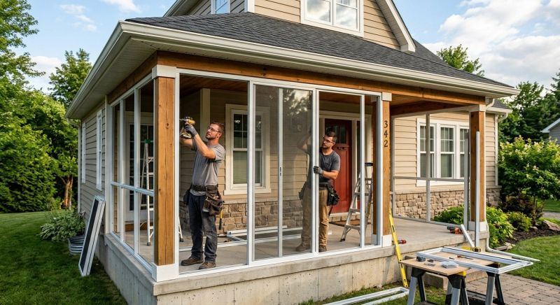 Enclosed Porch Construction in Cincinnati, OH