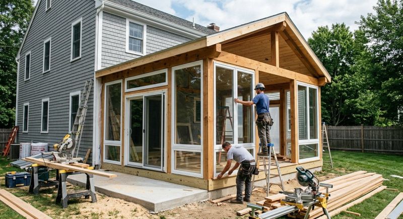 Enclosed Porch Installation in Seattle, WA