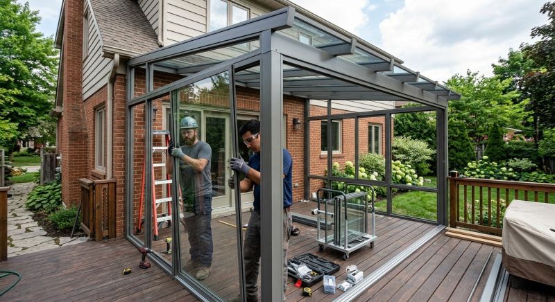 Patio Enclosure Installation in Boulder, CO