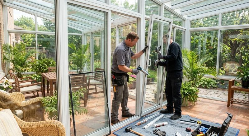 Sunroom Glass Repair in Nashville, TN