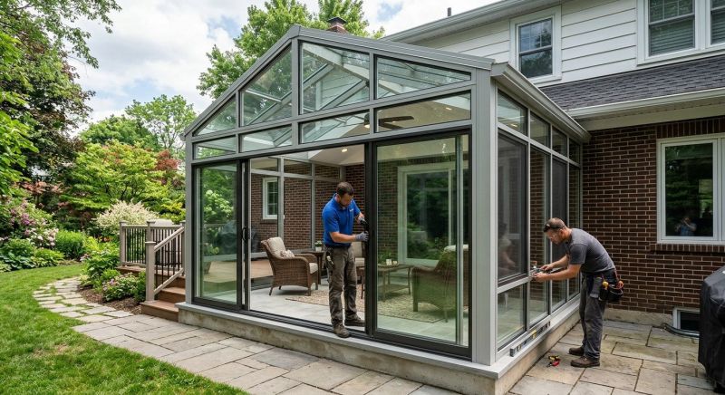 Three Season Room Installation in Cincinnati, OH
