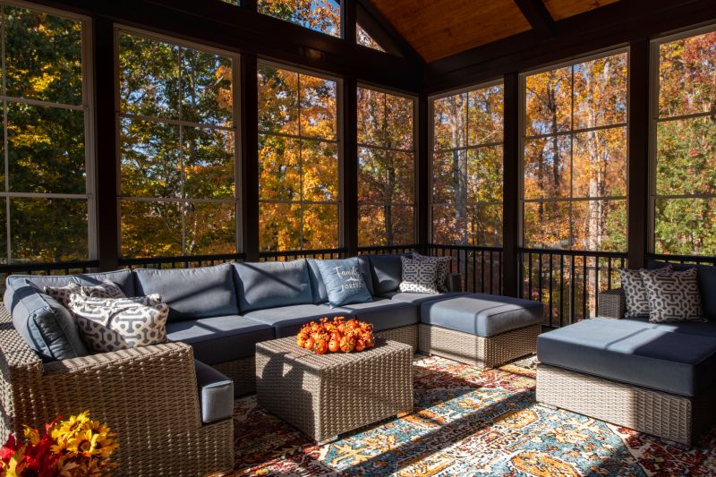 Vinyl Enclosure in Spring